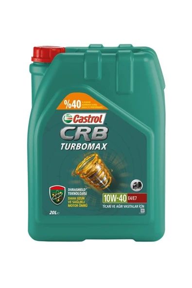Castrol CRB Turbomax 10W-40 20 lt Motor Yağı