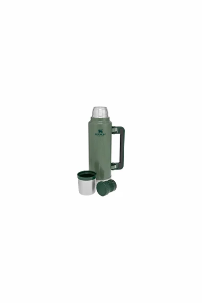 Stanley 1.5 QT Klasik Vakumlu Çelik Termos 1.4 Lt 1,4 LT - Yeşil 10-08265-001 - 4