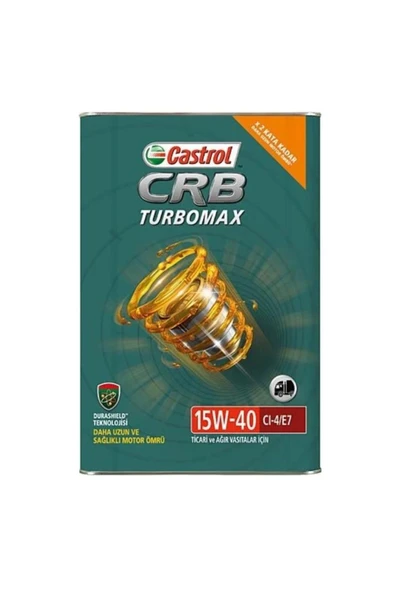 Castrol CRB Turbomax 15W-40 CI-4/E7 18 lt Motor Yağı