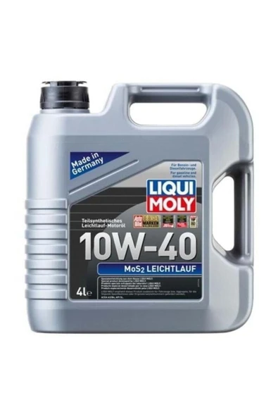 Liqui Moly Mos2 Leichtlauf 10W-40 4 lt Motor Yağı
