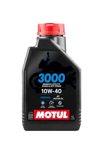 Motul 3000 10W-40 4T 1 lt Motosiklet Yağı
