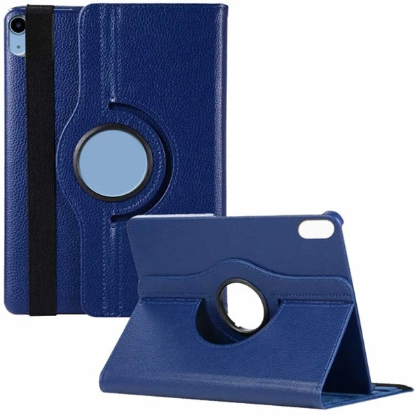 Apple iPad A16 Uyumlu 10,9 inç A3354 A3355 Döner Standlı Tablet Kılıfı - Resim 6