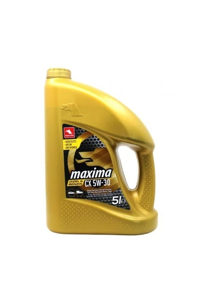 Maxima Cx 5w-30 Partiküllü Tam Sentetik Dpf(C2-C3 ONAYLI) 5 Litre