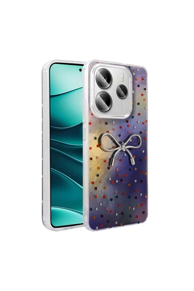 Vipfoni Xiaomi Redmi Note 14 5G Kılıf Kamera Korumalı Figürlü Zore Ponti Silikon Kapak