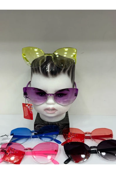 Vipfoni Unisex Yeni Model Kristal Çocuk Gözlüğü