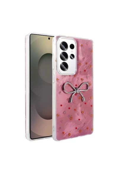 Vipfoni Galaxy S24 Ultra Kılıf Kamera Korumalı Figürlü Zore Ponti Silikon Kapak