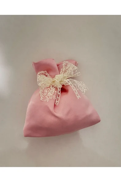 Vipfoni Yeni Doğan Bebek İçin Hediyelik Dantel Kurdeleli Lavanta Kesesi 9/12 cm 5 Adet