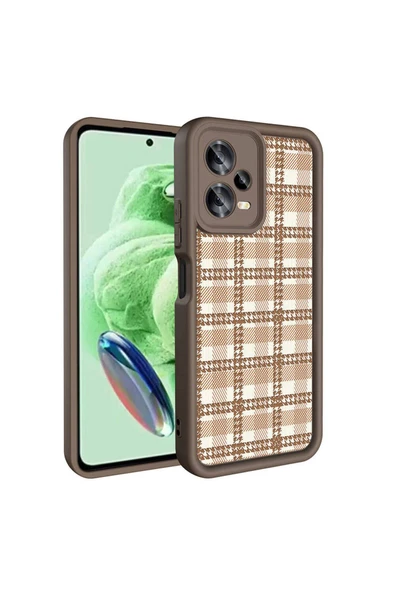 KILIFTECH Xiaomi Redmi Note 12 5G Kılıf Kamera Korumalı Baskılı Arka Yüzey  Klas Kapak - 3