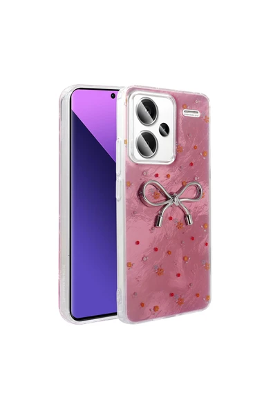 Vipfoni Xiaomi Redmi Note 13 Pro Plus 5G Kılıf Kamera Korumalı Figürlü Zore Ponti Silikon Kapak