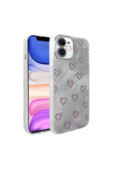 Vipfoni iPhone 11 Kılıf Kamera Korumalı Figürlü Zore Ponti Silikon Kapak