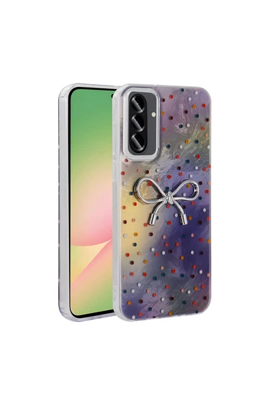 Vipfoni Galaxy A16 Kılıf Kamera Korumalı Figürlü Zore Ponti Silikon Kapak