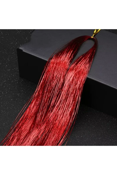 Vipfoni Hair Tinsel - Saç Simi Rengarenk Saç Aksesuarı 2 Adet - 2