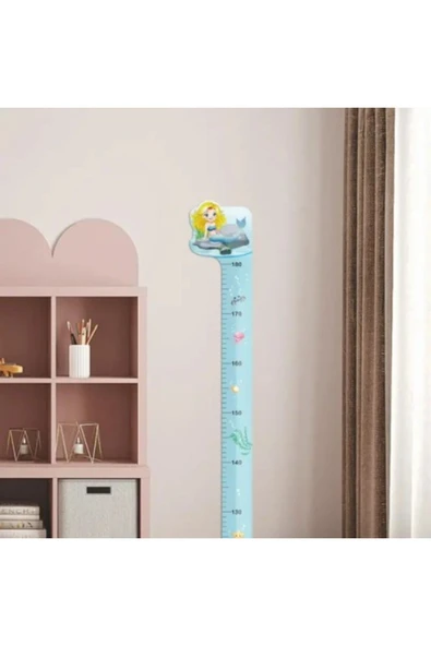 Vipfoni Sevimli Deniz Kızı Boy Ölçüsü Sticker