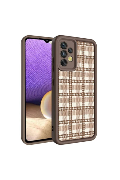 Lokal Marketing Galaxy A32 4G Kılıf Kamera Korumalı Baskılı Arka Yüzey Zore Klas Kapak