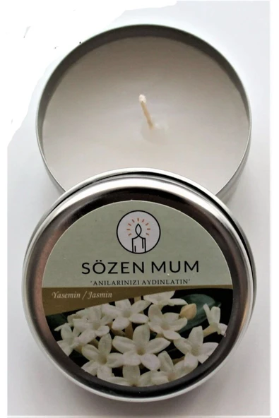 Vipfoni Hediyelik Kokulu Teneke Mum - 2