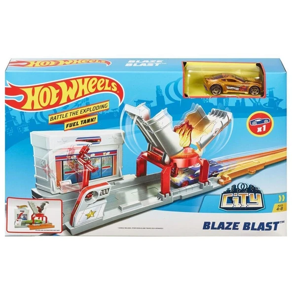 Hot Wheels Yangın Söndürücü Oyun Seti - Resim 2