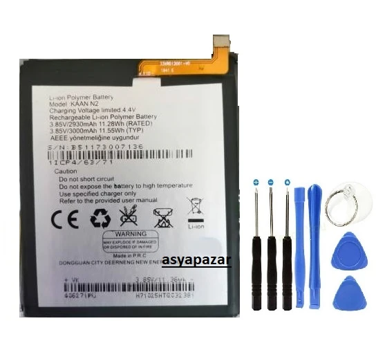 KAAN N2 PİL BATARYA VE TAMİR SETİ ürün görseli