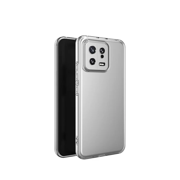 Xiaomi Mi 13 Pro Kılıf Zore Kamera Korumalı Süper Silikon Kapak - Resim 2