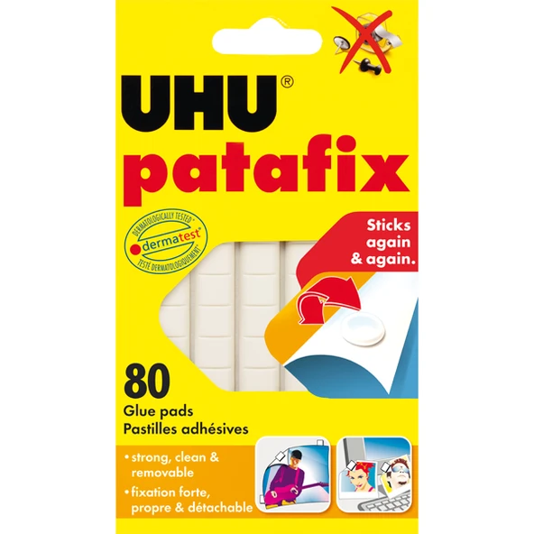 Uhu Hamur Yapıştırıcı Patafix Beyaz 41710 ürün görseli