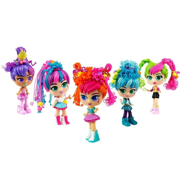 Silverlit Curli Girls Bebek ve Hayvan 2'li Set - Adeli ve Fiji - Resim 7