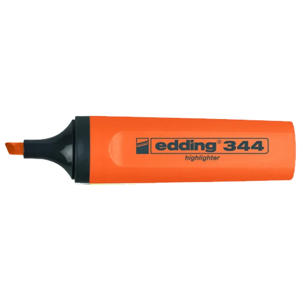 Edding Fosforlu Kalem Turuncu 344 (10 adet) - 2