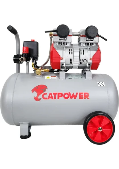 CATPOWER 1154 Sessiz Ve Yağsız 50 lt Kompresör 2 HP