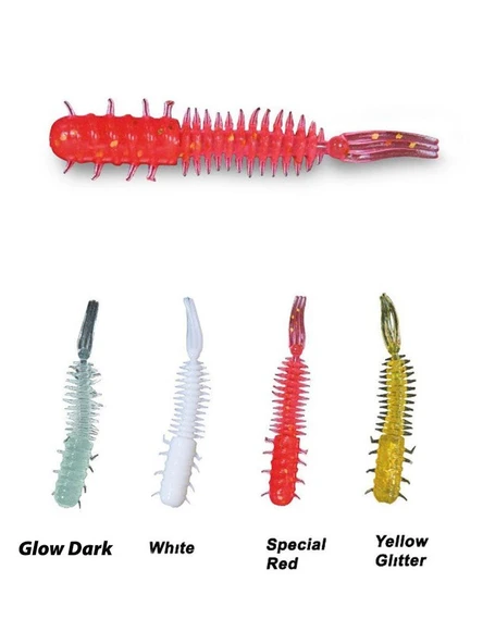 Nomura Yasu 5cm Aromalı LRF Silikon Yem 12 Adet - Resim 2