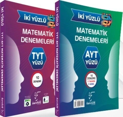 TYT AYT Matematik İki Yüzlü Deneme Karekök Yayınları