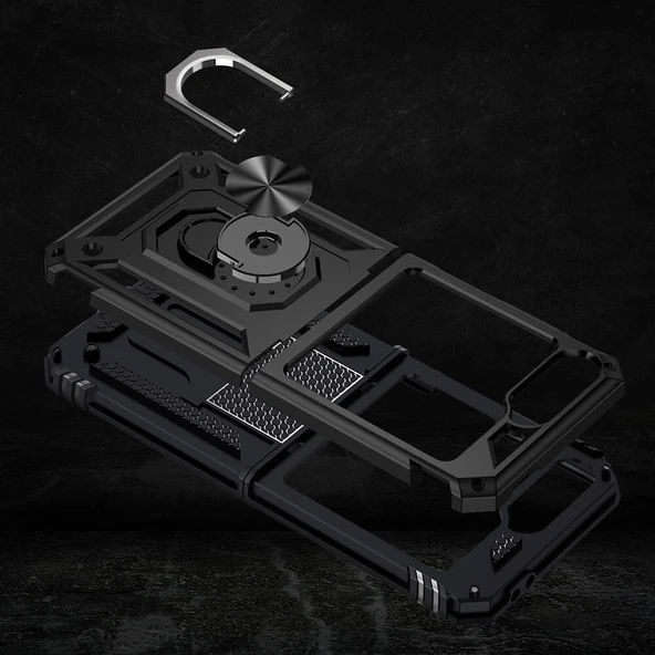 Galaxy Z Flip 6 Kılıf Zore Vega Kapak - Resim 9