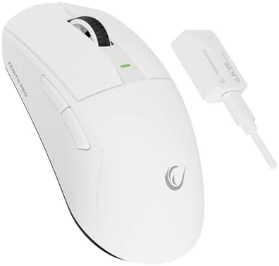 Rampage Zenith Pro Kablosuz Oyun Faresi, 26000 DPI, 2,4 GHz Bağlantı (Beyaz)