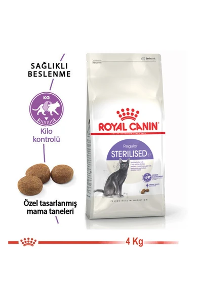 Royal Canin Sterilised 37 Kedi Maması 4 Kg - Resim 2