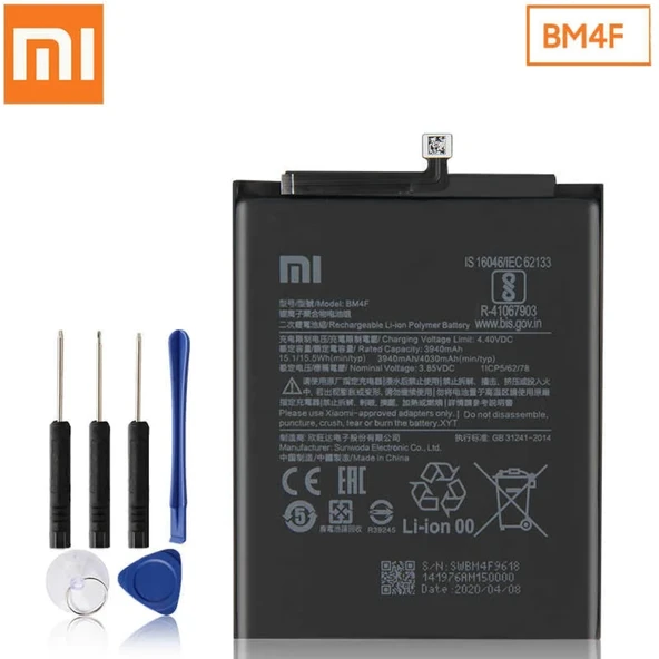 Xiaomi Mi 9 Lite - Mi A3 BM4F Batarya Pil + Tamir Seti ürün görseli
