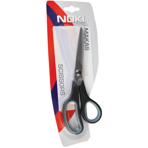 Noki Büro Makası 7 Inch 6007 (12 adet, karışık renk)
