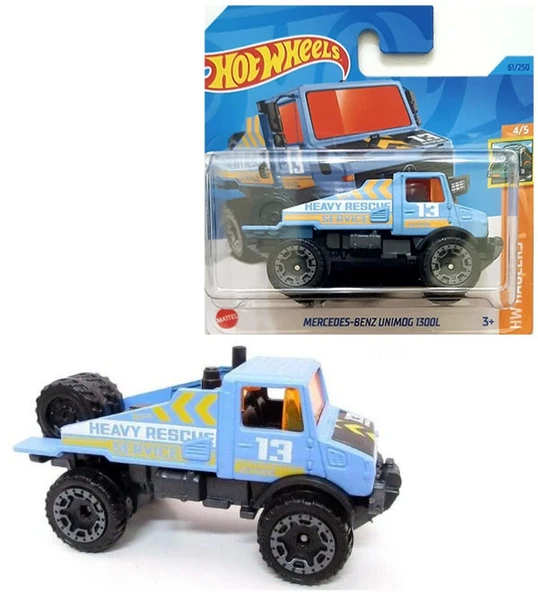Hotwheels Tekli Arabalar Mercedes-Benz Unimog 1300L HKJ99 ürün görseli