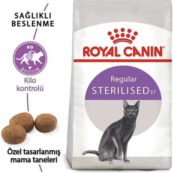 Sterilised 37 - 15 kg Kısırlaşmış Kedi Kuru Maması - 2