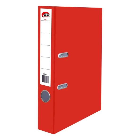 Elba Klasör Plastik Lüx Dar Kırmızı (30 adet) - 2