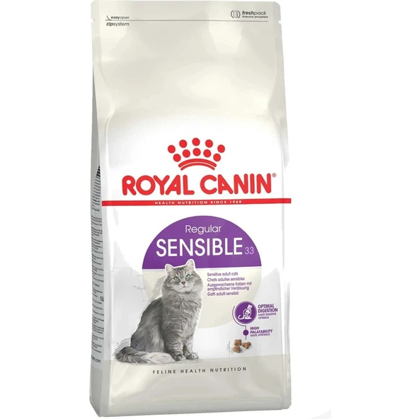 Sensible 33 Hassas Sindirimli Yetişkin Kedi Kuru Maması 15 Kg