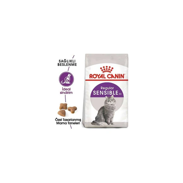 Sensible 33 Hassas Yetişkin Kedi Maması 4 kg - Resim 2
