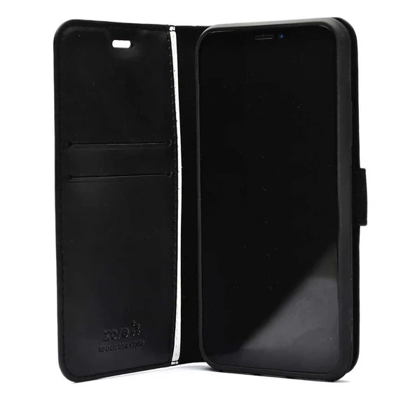 Vivo Y15S Kılıf Zore Kar Deluxe Kapaklı Kılıf - 2