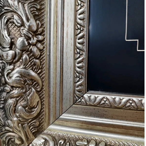 Özel Yapım 3 Boyutlu Kabe Tablosu Özel Çerçeveli - 16