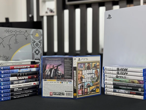 Grand Theft Auto 5 Gta 5 Ps5 Oyun CD'si (İKİNCİ EL) - 5