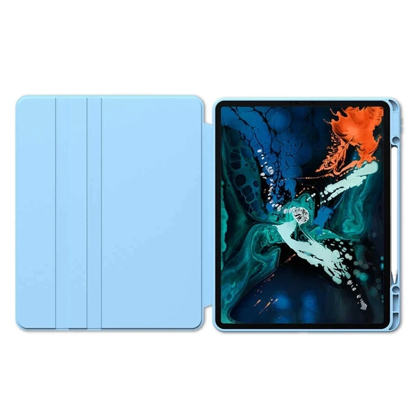 Apple iPad Pro 11 2022 M2 Kılıf Zore Nayn Dönebilen Standlı Kılıf - 7