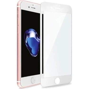 İPHONE 7-8 MONSTER 5D SÜPER MATTE EKRAN KORUYUCU JELATİN BEYAZ - 2