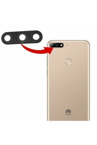 Huawei Y7 2018 - Y7 Prime 2018 Kamera Camı Lensi ürün görseli