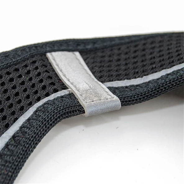 Tailpetz Air-Mesh Siyah Göğüs Tasması - 4