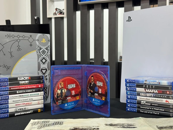 Red Dead Redemption 2 Ps4 - Ps5 Oyun CD'si (İKİNCİ EL) - 3