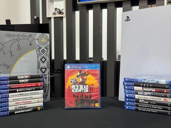 Red Dead Redemption 2 Ps4 - Ps5 Oyun CD'si (İKİNCİ EL) - 2