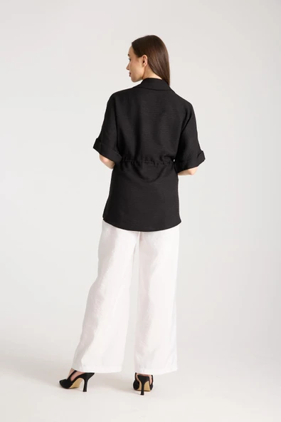 IŞŞIL Y0024-Yarasa Kol Hamile Giyim Tunik-Ceket - 11