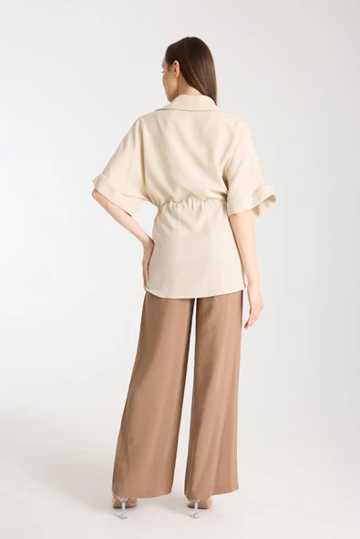 IŞŞIL Y0024-Yarasa Kol Hamile Giyim Tunik-Ceket - 6