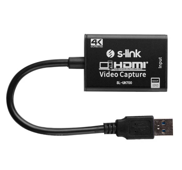 S-LINK SL-UH700 4K HDMI TO USB 3.0 VİDEO YAKALAYICI CAPTURE CARD (PS4 - XBOX) - 2